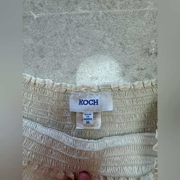 koch cream set Erica shorts and palm top - Picture 5 of 5